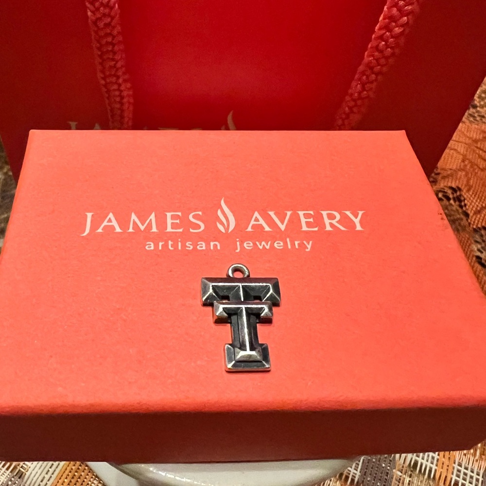 James Avery Texas Tech Charm